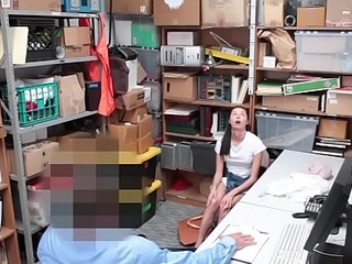 Petite teen shoplifter fucked her way out of catch