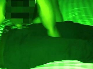 Butt in a cleave my get hitched to give oral-job to another man (Night Vision)
