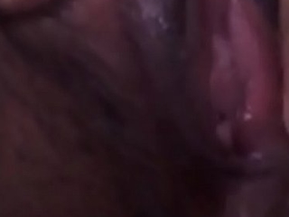 Dishevelled pussy of my swain and fingering